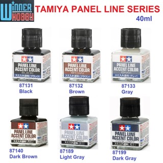 น้ำยาตัดเส้น TAMIYA PANEL LINE ACCENT COLOR 87131 Black,8713…