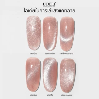 U-DELI แม่เหล็ก แรงดูดสูง X5 ดึงเงาสีทาเล็บแคทอาย ดึงเส้นมิติ ได้คม ชัด ลึก Magnet for Cat Eye