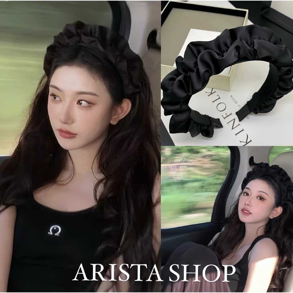 ❌พร้อมส่ง ส่งไว❌ ที่คาดผม Black Classy (6 cm.)