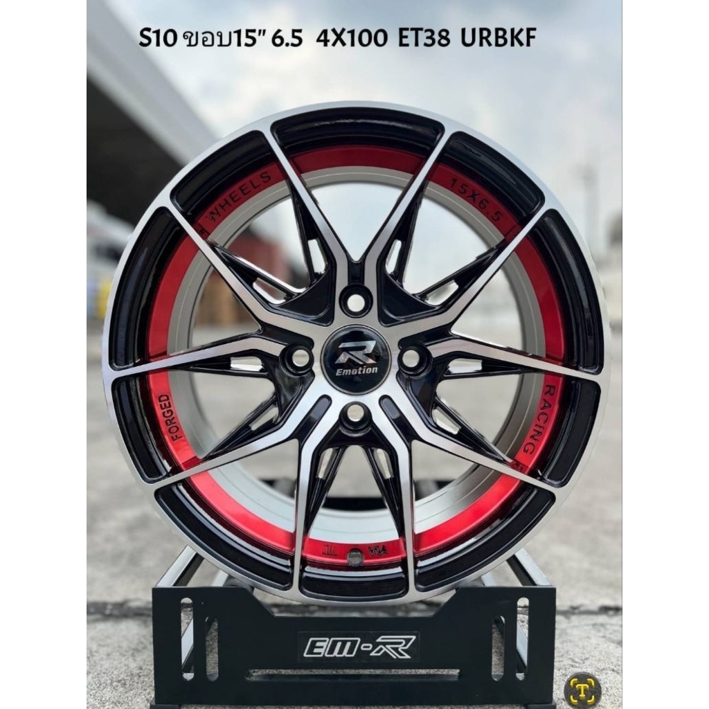ล้อแม็กซ์ EMOTION R S10ขอบ15 4รู100กว้าง6.5นิ้ว ET38ล้อแม็กซ์แข็งแรงงานEmotion R บริษัทในเครือเลนโซ่