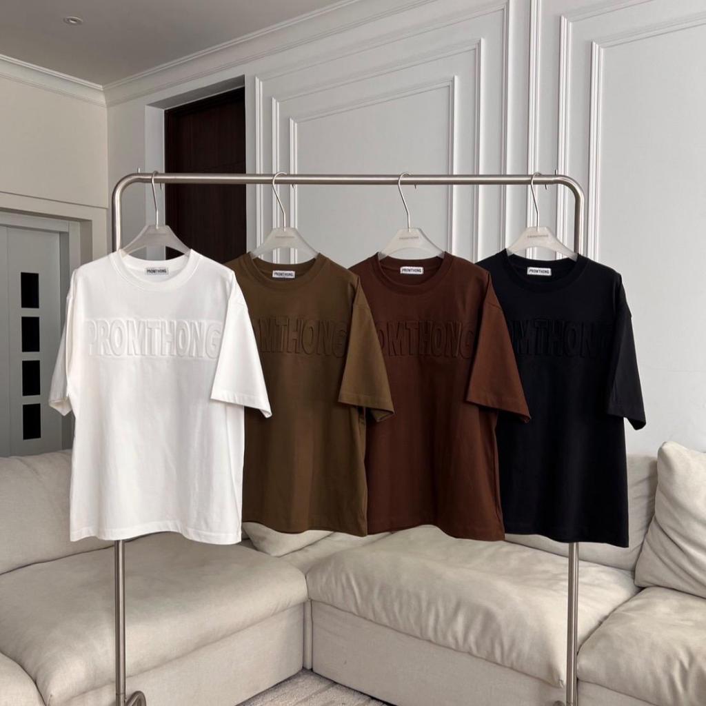 PTOV-7 PREMIUM  Logo เสื้อโอเวอร์ไซส์ปั้มนูน 3D