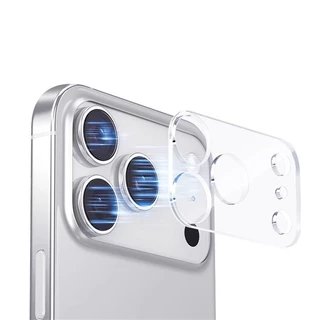 J🔥ฟิล์มเลนส์กล้อง🔥ใช้สำหรับ iPhone 17 Air 11 12 13 14 15 16 17 Pro Max Plus 12 13 Mini 9H นิรภัย ใส ครอบเลนส์แบบใส