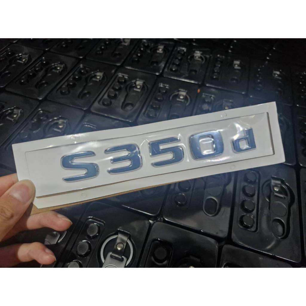 โลโก้ตัวอักษรเบนซ์ * S350d* Mercedes-benz S-Class S 350d 2023 letter logo