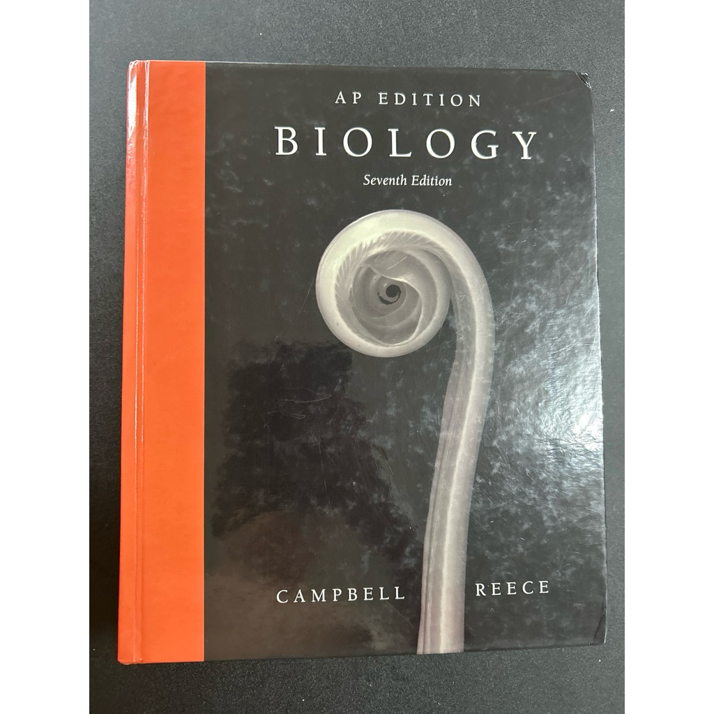 Campbell biology seventh edition 🌟ไม่มีขีดเขียน ปกแข็ง
