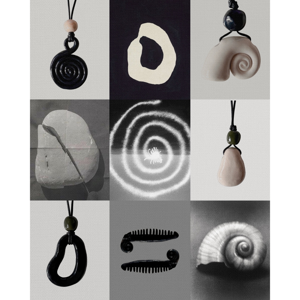 Ctrlshift - The objects clay necklace