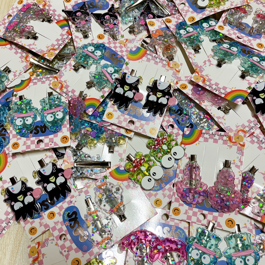 กิ๊บกลิตเตอร์กากเพชรv.3พร้อมส่งจากไทย