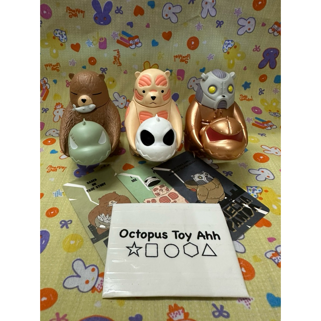 switch panda มือสอง แท้ มีการ์ดไม่มีกล่อง art toy