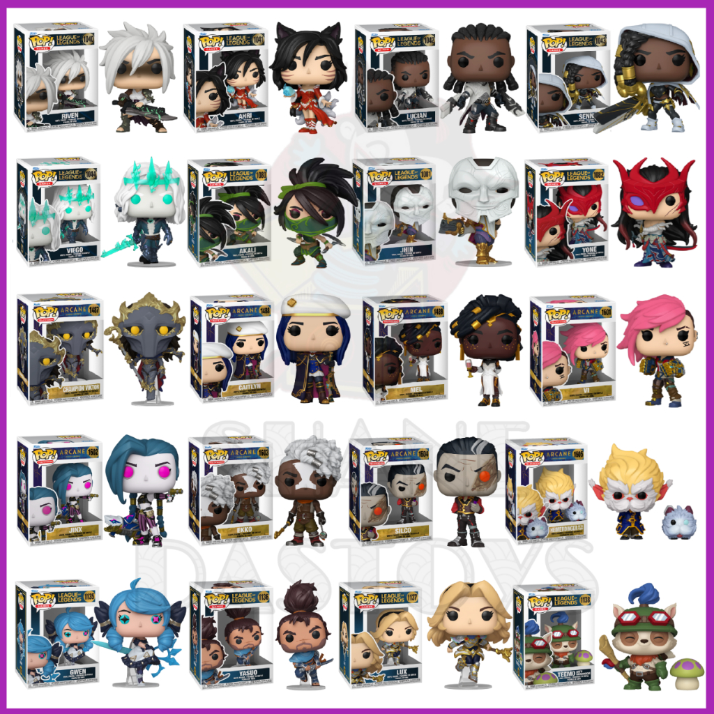 {PRE-ORDER} Funko Pop! GAMES TELEVISION TV : Arcane League of Legends