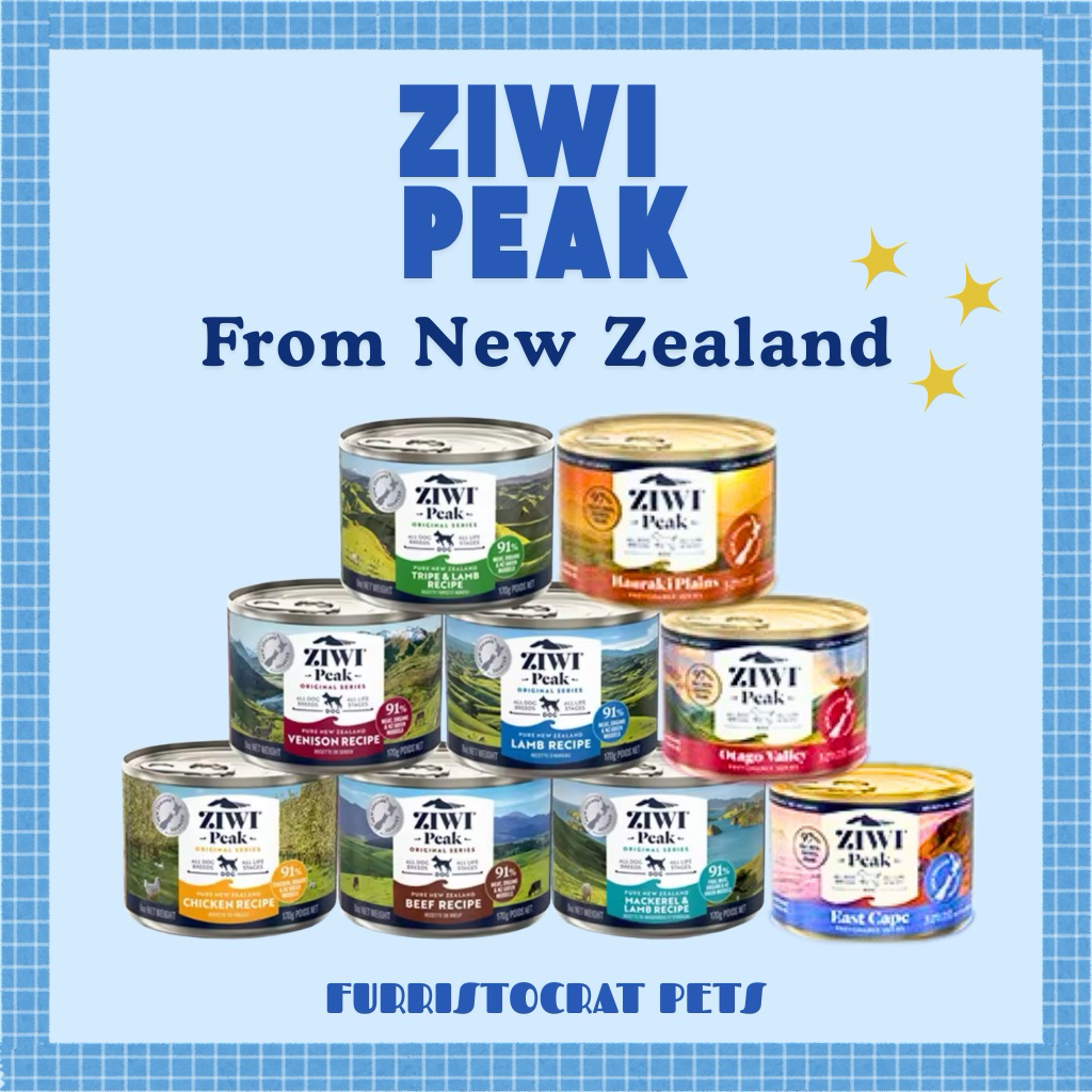 อาหารเปียกสุนัข ZIWI Peak Dog Canned Wet Food 🐶💖 มื้ออาหารจากธรรมชาติ100% สำหรับสุนัขระดับพรีเมียม ✨