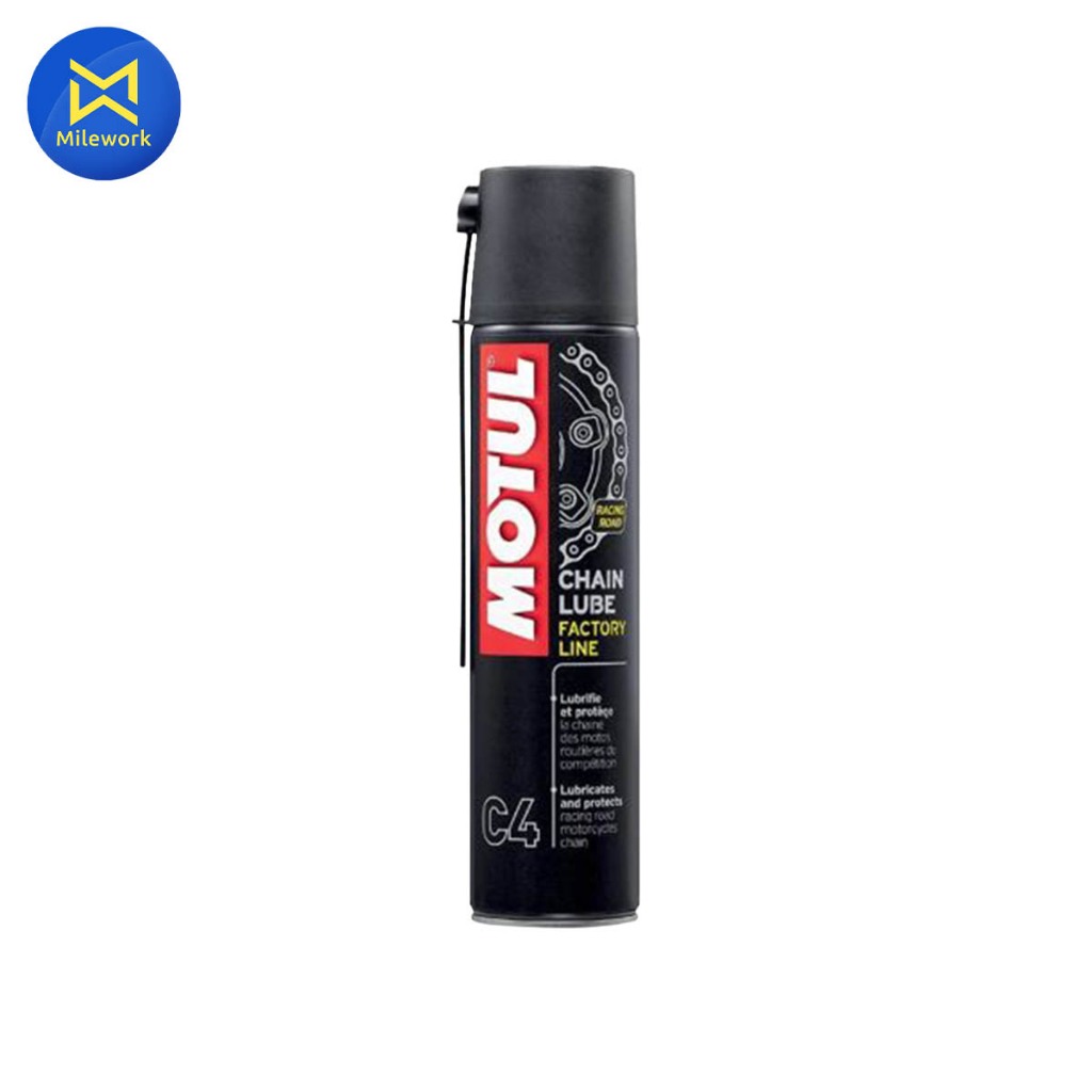 น้ำมันหล่อลื่นโซ่มอเตอร์ไซค์ MOTUL-C4 CHAIN LUBE FL(400ML) (111658)