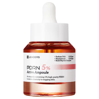 Leaders - PDRN 5% ACTIVE AMPOULE (30ml) ลีดเดอร์ พีดีอาร์เอ็น 5% แอคทีฟ แอมพูล