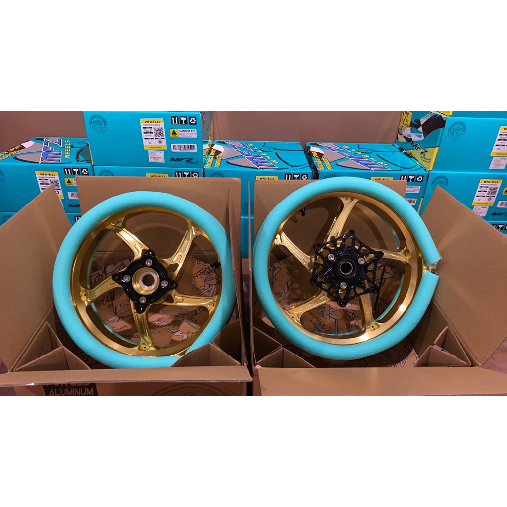 ล้อ MFZ honda forza 350 ฟอจแท้ สีทอง
