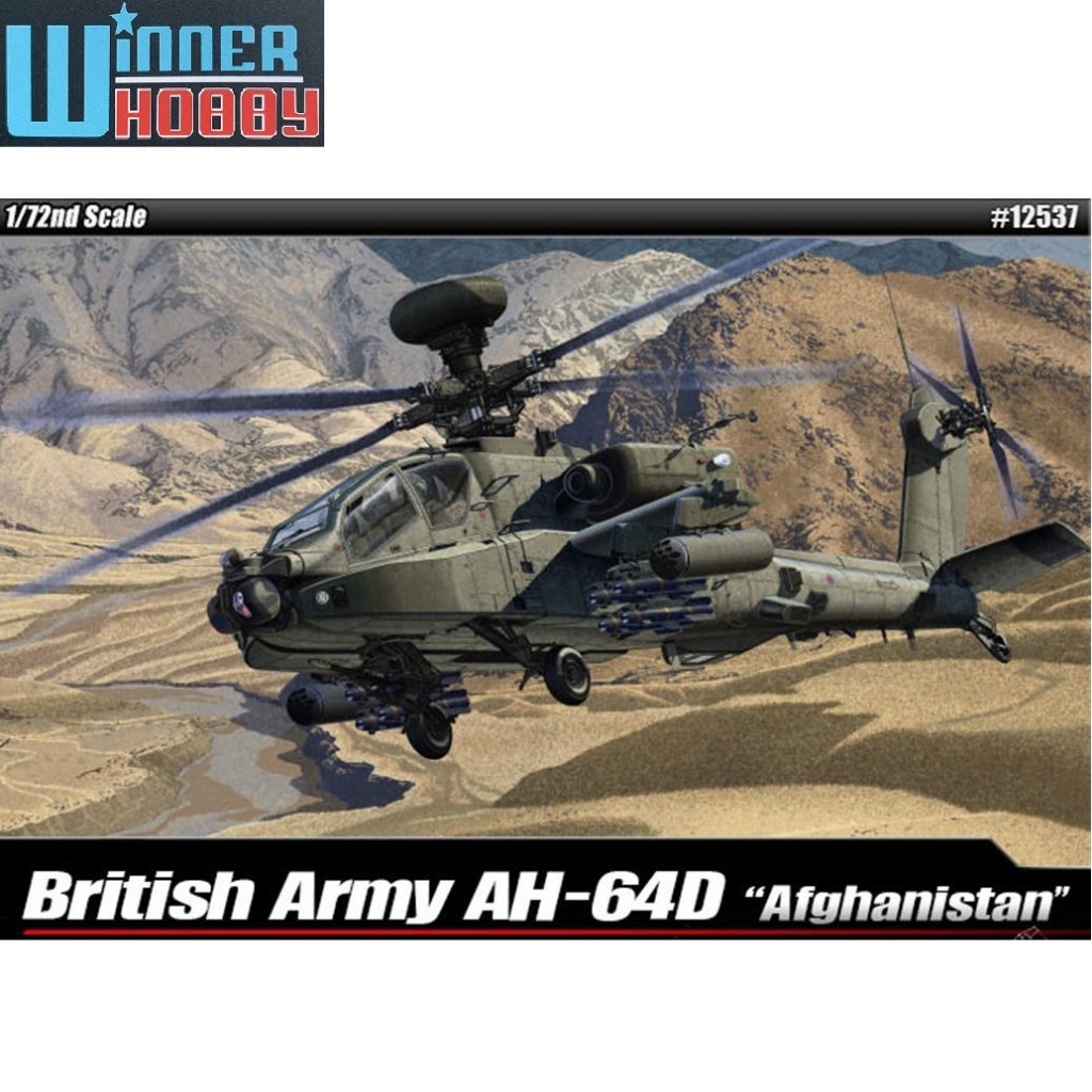 Academy 12537 AH-64D British Army Afganistan scale 1/72