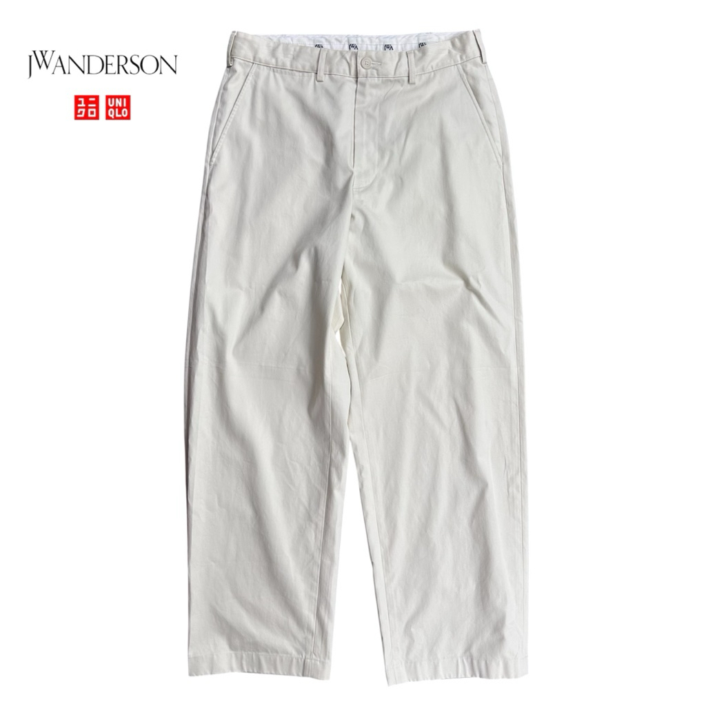 “ Uniqlo Jw Anderson Wide Fit Chino Pants “