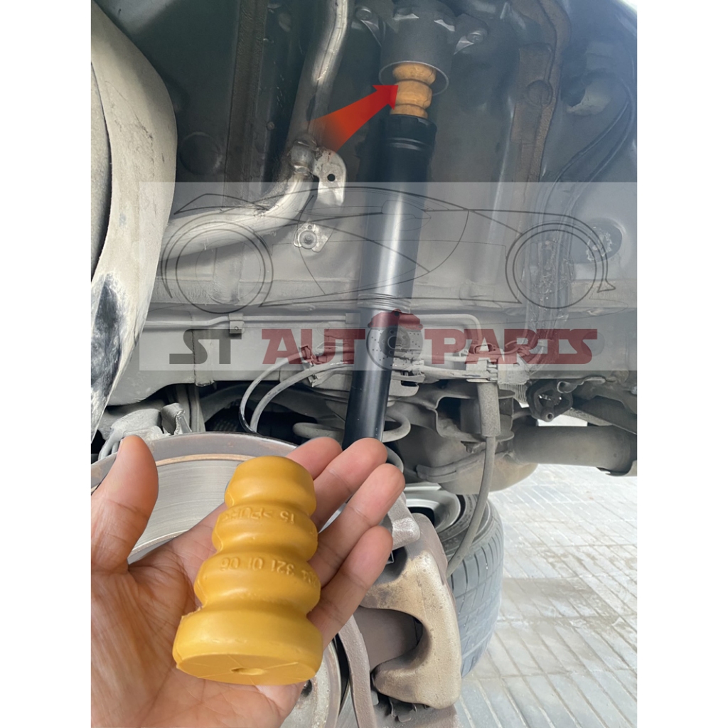 ยางรองโช๊คกระแทกหลัง บั๊มสต็อปหลัง ยางโช๊คกันกระแทกหลัง (1 อัน )สำหรับ Benz  W117 W156 W176 W204 W20