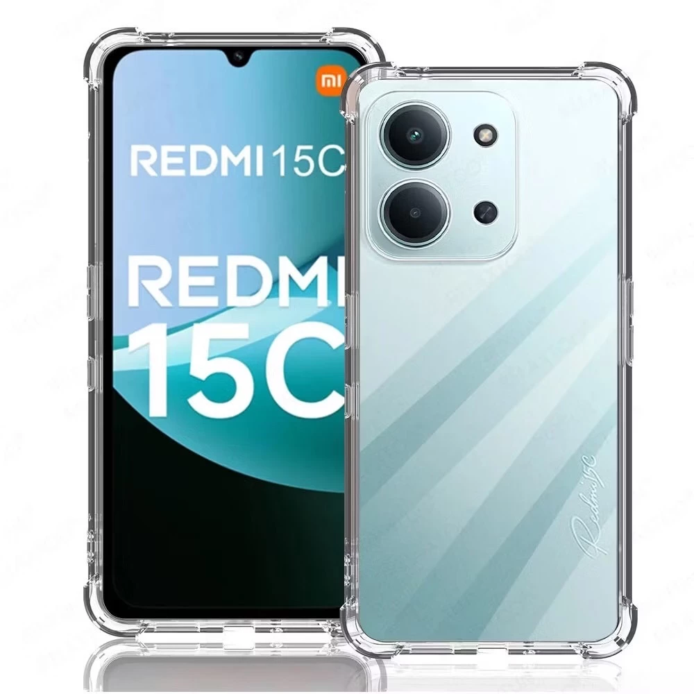 เคสใสนิ่ม กันกระแทก สำหรับ Xiaomi Redmi 15C/ PoCo C85 เคสใสแบบนิ่ม ปอกออ่น