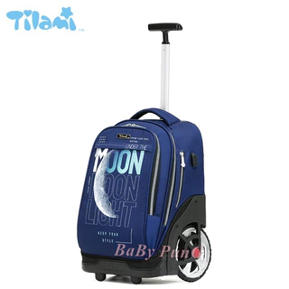 Tilami กระเป๋านักเรียน ล้อลาก กระเป๋าเดินทาง (Tilami แกนเดียว ล้อใหญ่)