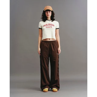 maison KEEPS | Ace Track Pants | กางเกงวอร์ม ขายาว ใส่ได้ทั้งเอวกลางและต่ำ