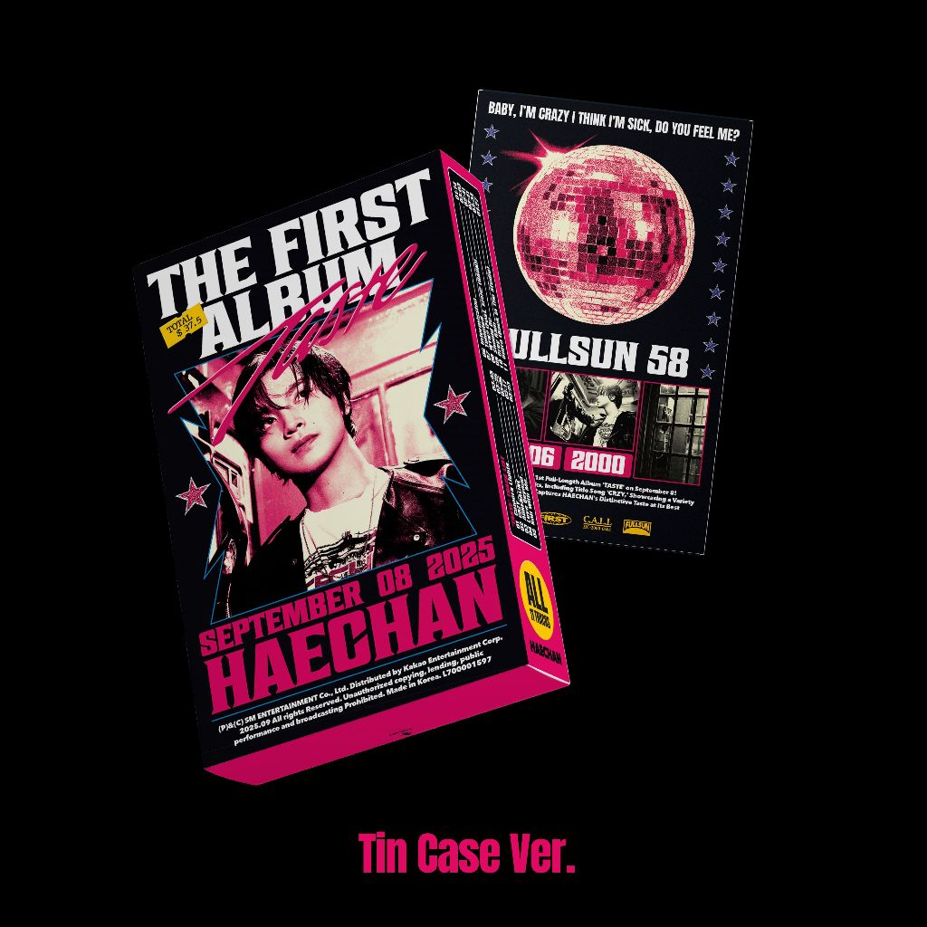 [PRE-ORDER] HAECHAN - The 1st Album 'TASTE' (Tin Case Ver.)