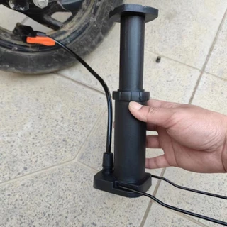 ที่สูบลมรถจักรยาน (120Psi) แบบพกพา Pump MINI ที่สูบลมแบบเท้าเหยียบ สูบลมแบบพกพา