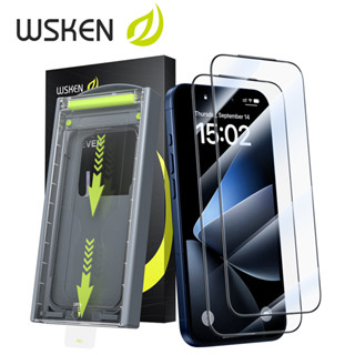 [2Pack] WSKEN for iPhone 17 Pro ฟิล์ม Privacy ฟิล์มกระจก iPh…