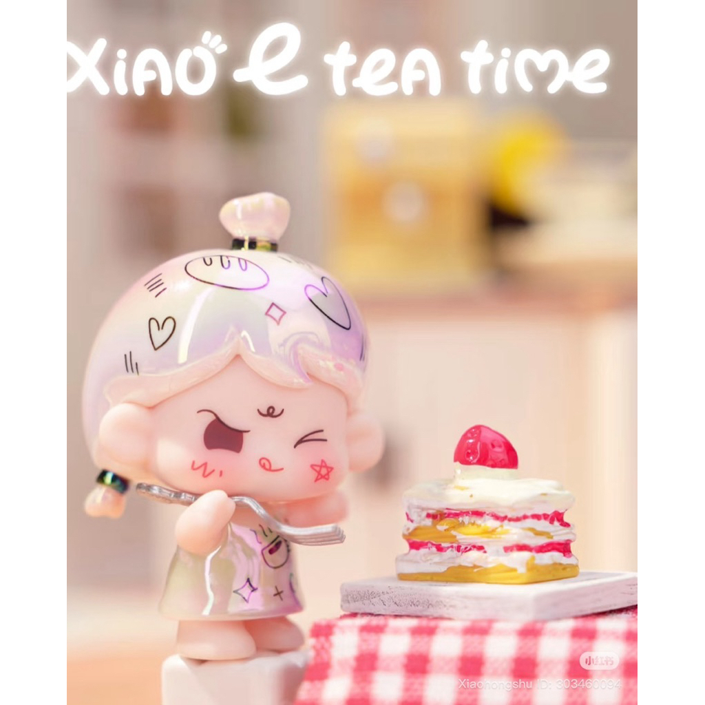 (สุ่ม) พร้อมส่ง🇹🇭 (1ซอง/4ตัว) YAOYAO ELEVEN Xiao E Tea Time Series Mini Beans Figures