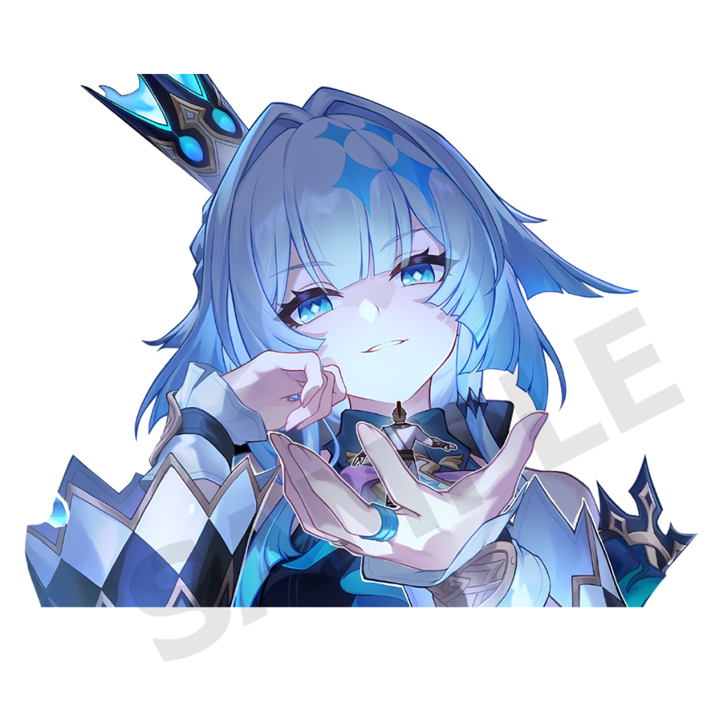 cerydra honkai star rail สติ๊กเกอร์ 2 แผ่น V02 cerydra star rail