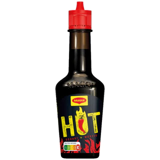 เเม็กกี้ ซอสเครื่องเทศปรุงรส สูตรเผ็ด 119 กรัม - Maggi Wurze Hot Seasoning 119g