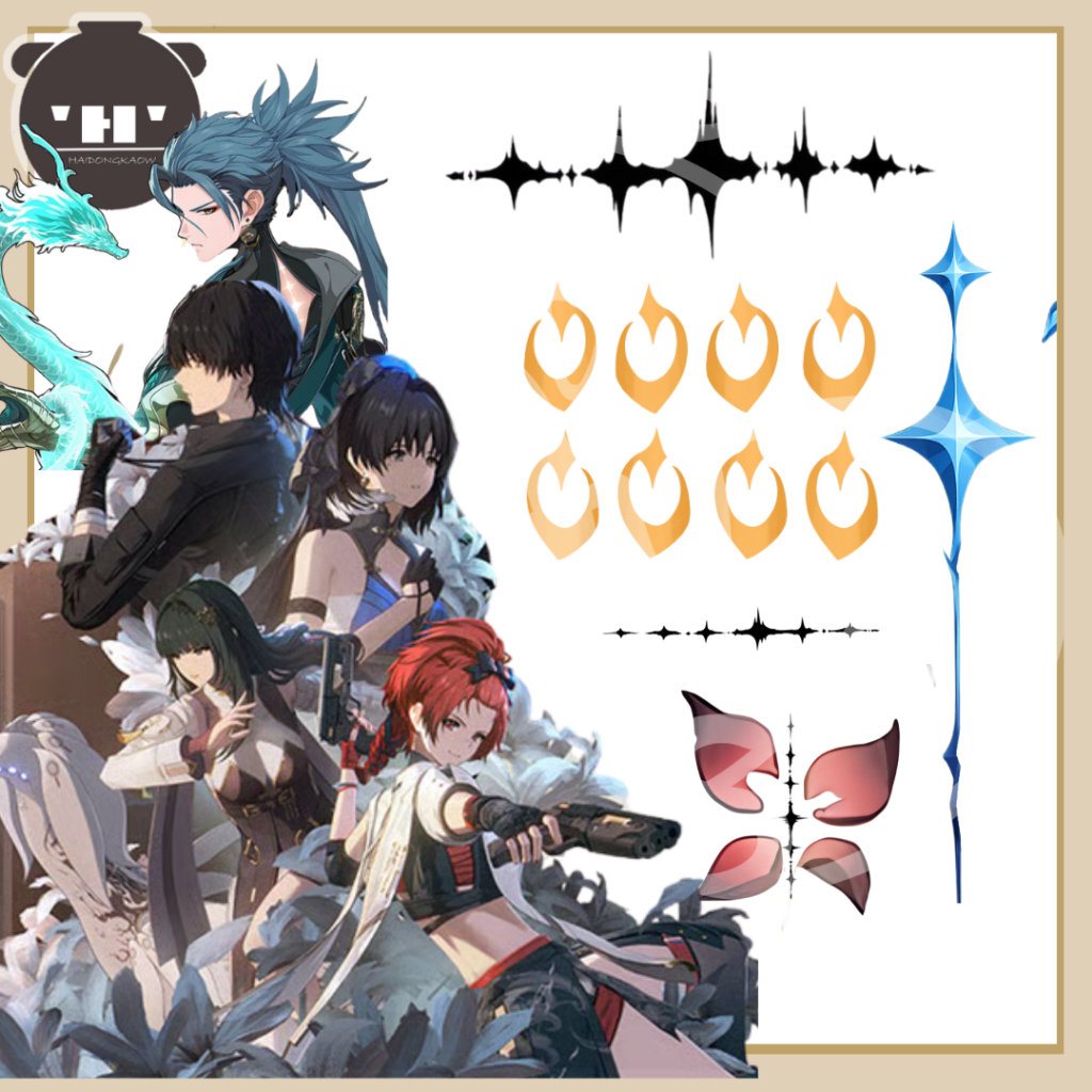 📦 พร้อมส่ง 📦 tattoo แทททู wuthering waves