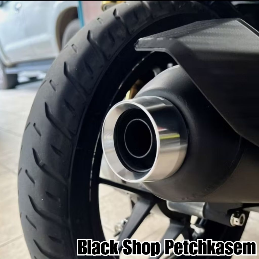 ครอบปลายท่อ ' Air Blade ' Click-คาบู / Click-110i / Click-125i ปี 2012-2017 / PCX-125i / PCX-150i ปี