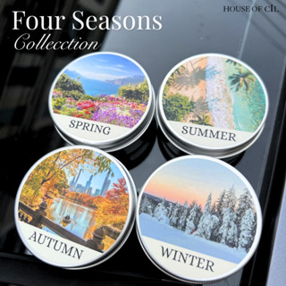 Four Seasons Candle Collection❄️🍂🌴💐┃คอลเลคชั่นเทียนฤดูกาลทั้…