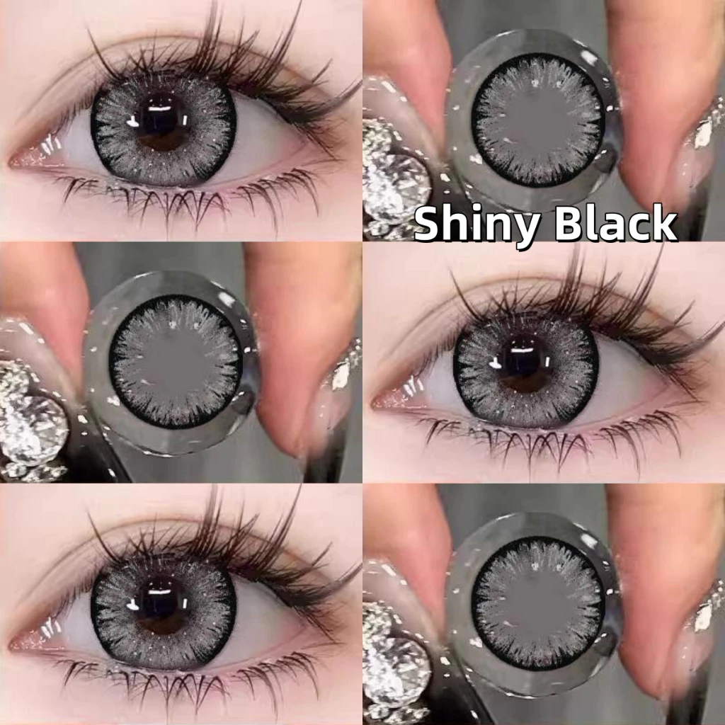 0.00-6.00 MIDROO เลนส์ค่าสายตาสั้น เกล็ดหิมะ ขยายรูม่านตา BIG EYE LENS รายเดือน