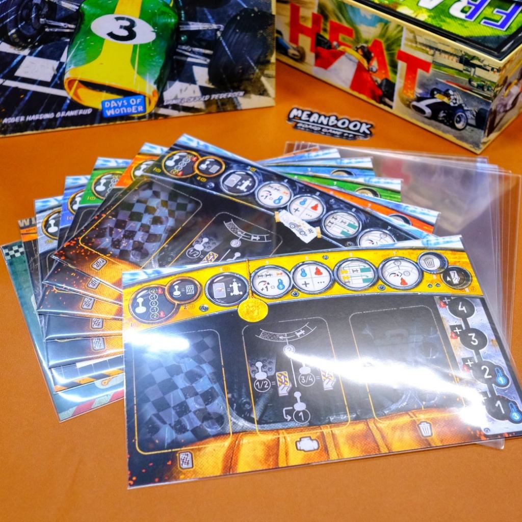 ซองใส่บอร์ด สำหรับ HEAT Size Heat Card Sleeve (ขนาดการ์ด 188x283 mm.)