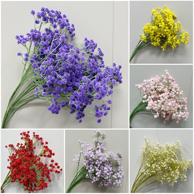 Gypsophila ช่อดอกเบบี้ประดิษฐ์ สําหรับตกแต่งช่อดอกไม้ งานแต่งงาน - รูปที่ 6