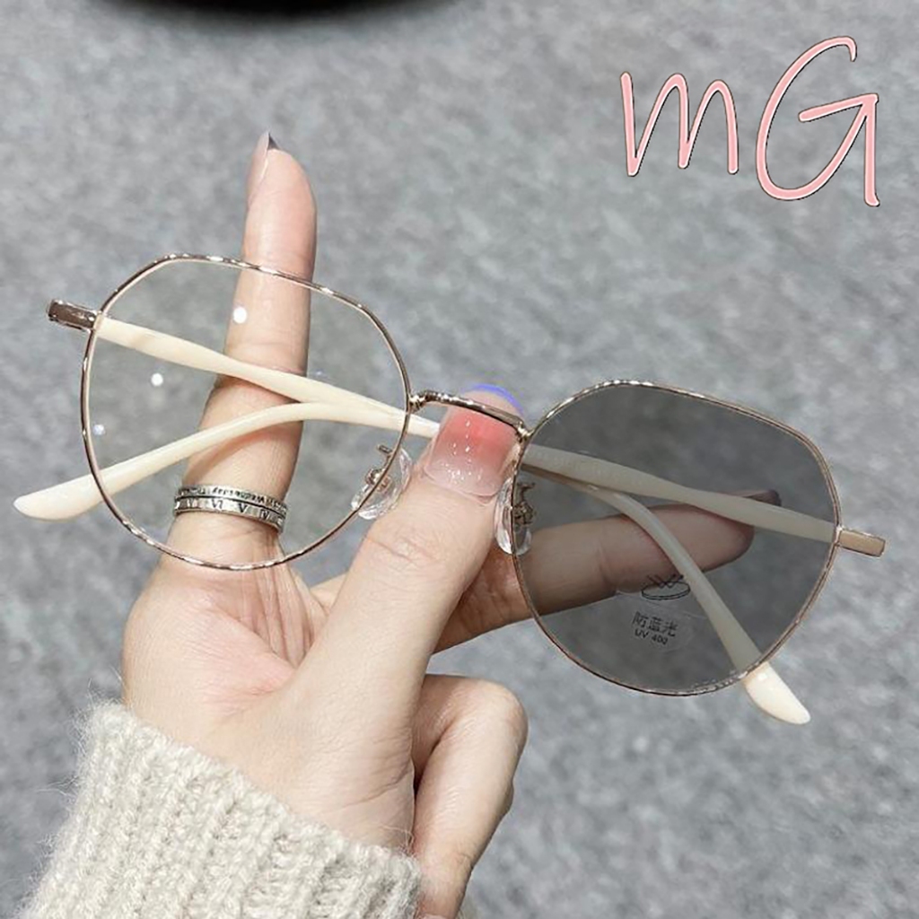 [ส่งจากกทม] My Girl กรองแสง แว่นสายตาสั้น -0.5 ถึง -4.0 เลนส์ออโต้ ออกแดดเปลี่ยนสี แฟชั่น