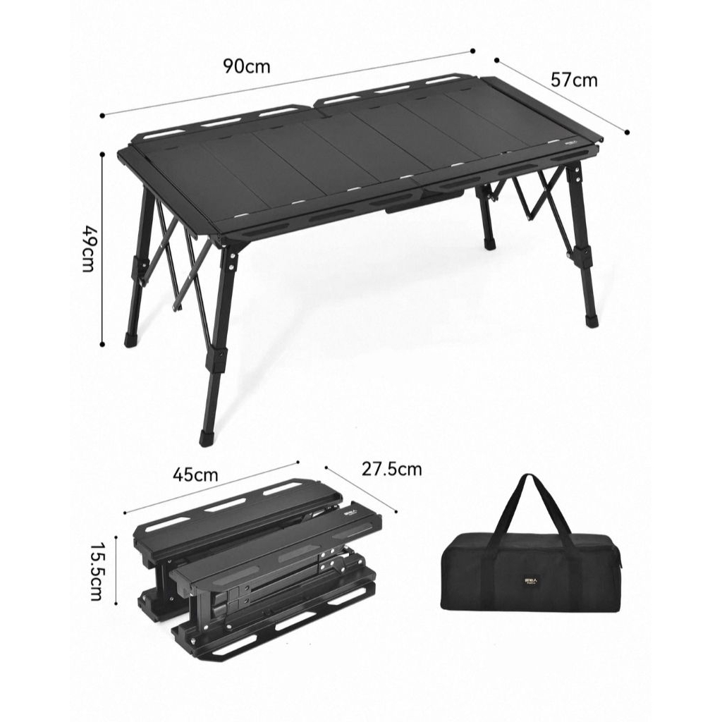 🔥IGT 3.5Unit โต๊ะแคมป์ปิ้ง ปรับสูงต่ำได้ 🔥พรีออเดอร์🔥