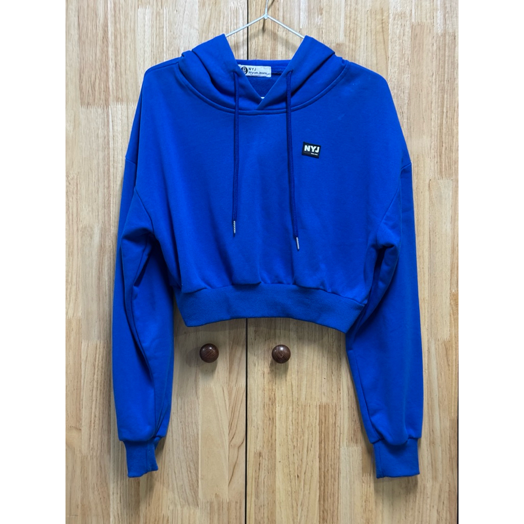🧸ส่งต่อ🧸เสื้อฮู้ดครอบสีน้ำเงิน Niyom Jeans
