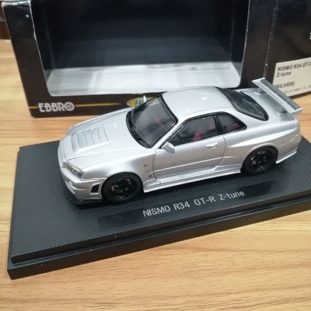 1/43 Ebbro​ Nismo​ R34 GT-R​ Z-tune