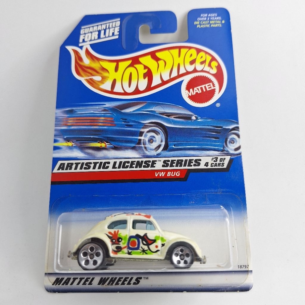 รถเหล็ก Hotwheels VW BUG ARTISTIC (ib62)