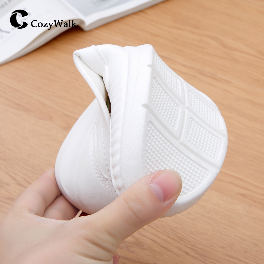 CozyWalk รองเท้าคัชชูผู้หญิง นักเรียน พยาบาล ทำงาน เต้น พื้นนุ่ม เบา ใส่สบายมาก (พร้อมส่งในไทย) ราคา ถูกที่สุด ดีลบีเคเค แกลเลอรีภาพที่ 9