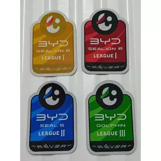 ของแท้ พร้อมส่ง อาร์ม BYD T1 T2 T3 2025-26 ไทยลีก ไทยพรีเมียลีค ไทยลีค บอลไทย T1 THAI LEAGUE Badge ทองคิด บรร