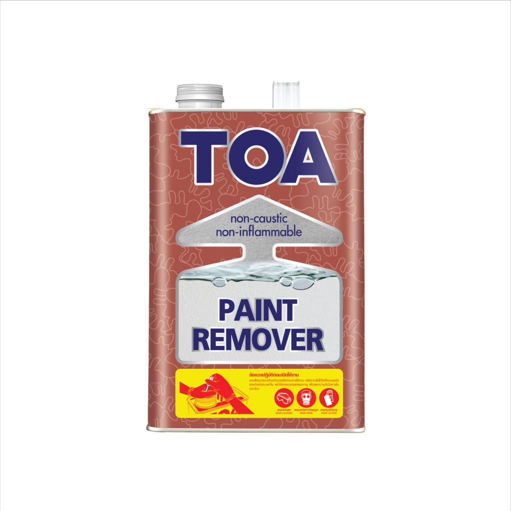 น้ำยาลอกสี TOA น้ำยาลอกสี Paint Remover ขนาด 1/4GL และ1GL รูปที่ 2