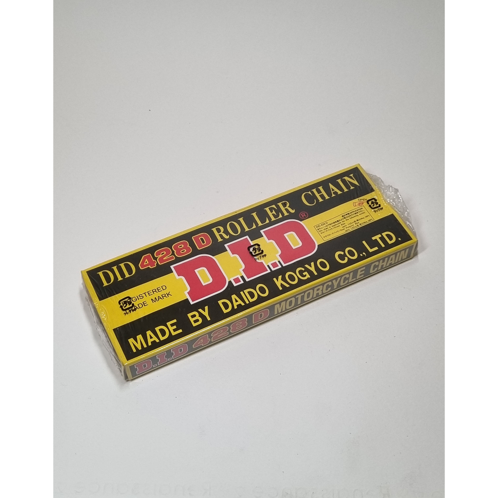 โซ่รถจักรยานยนต์ DID 428D/120ข้อ แข็งแรง ทนทาน มาตราฐานญี่ปุ่น