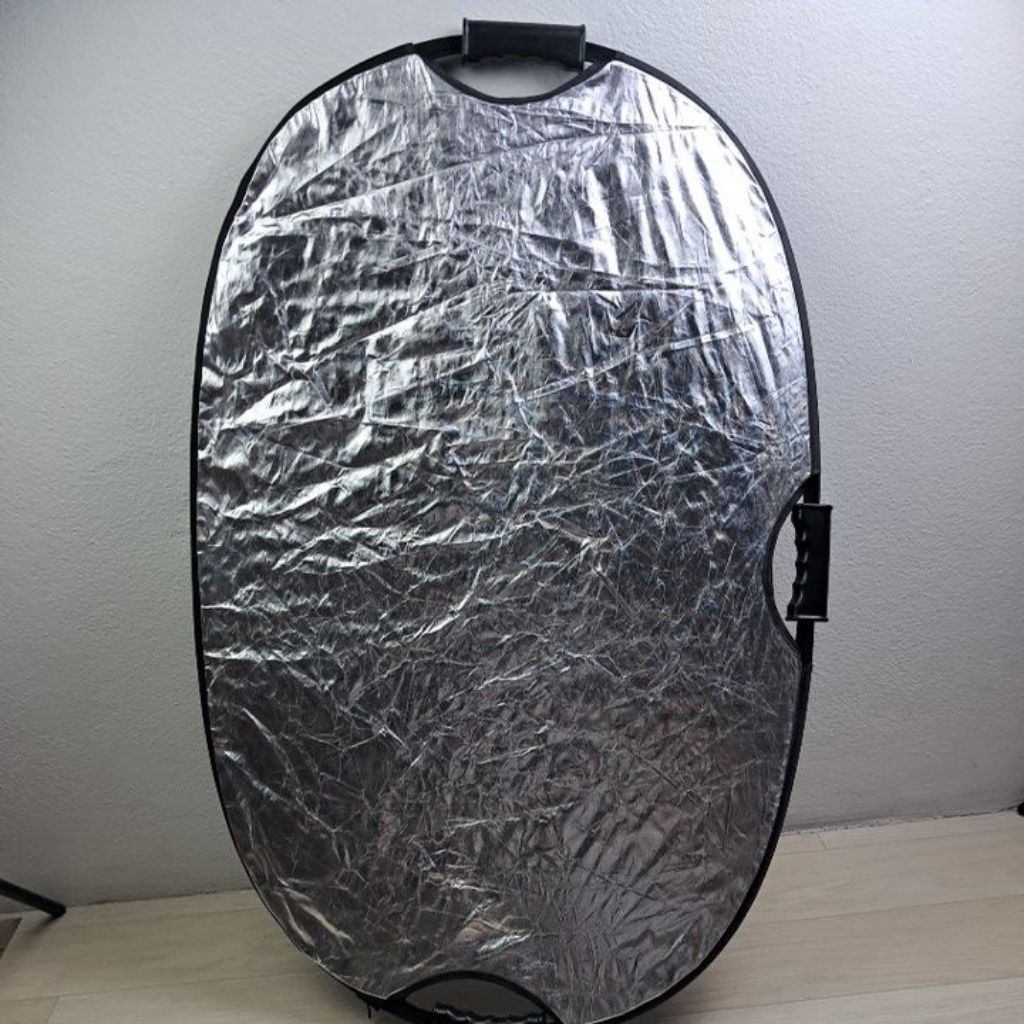 แผ่นReflex ถ่ายรูป แบบพกพาLight Reflectorพร้อมซองใส่สำหรับPhotography Photo  Studio แผ่นสะท้อนแสงมือ