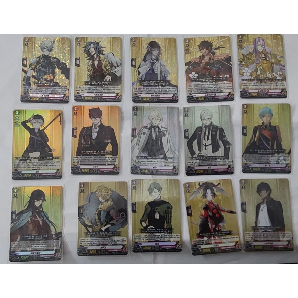 อัพเดตสินค้า Vanguard Overdress แยกใบ Touken Ranbu D-TB01 RRR/RR