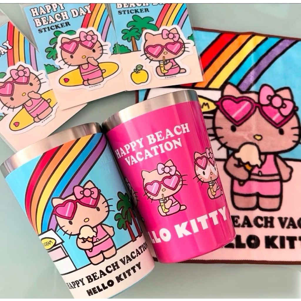 [พร้อมส่ง🇹🇭] ของแท้จากญี่ปุ่น🇯🇵💯 Sanrio แก้วเก็บความเย็น คอลใหม่ล่าสุด น่ารักมาก‼️