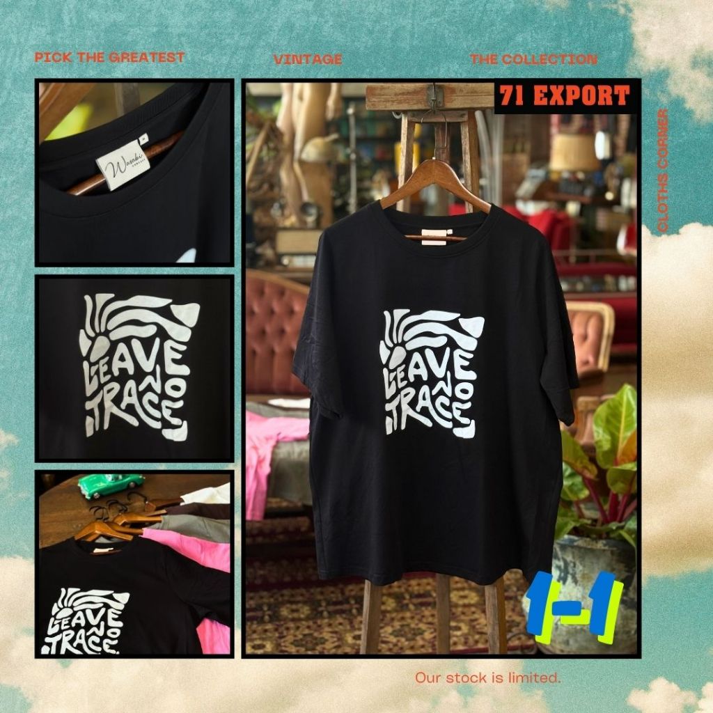 เสื้อยืดคอกลมแขนสั้น ไซส์ยุโรป ทรงหลวม ทรงพอดีตัว มีให้เลือก 5 แบบ S-2XL