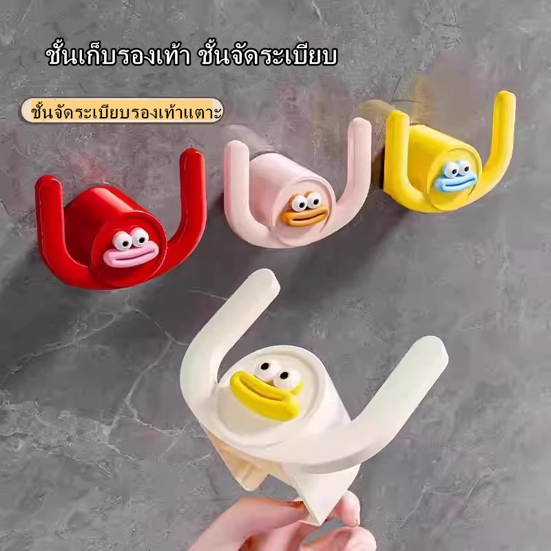 ชั้นวางรองเท้า พลาสติกอย่างดี ชั้นเก็บรองเท้า ชั้นจัดระเบียบ