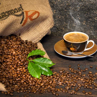 ผงกาแฟดำ (Black Coffee Powder) ปริมาณสุทธิ: 100 กรัม