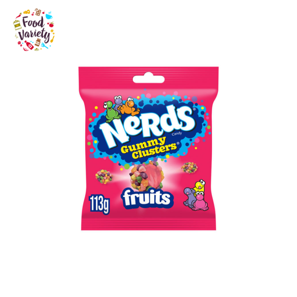 Nerds Gummy Clusters Fruit Flavour Candy 113g